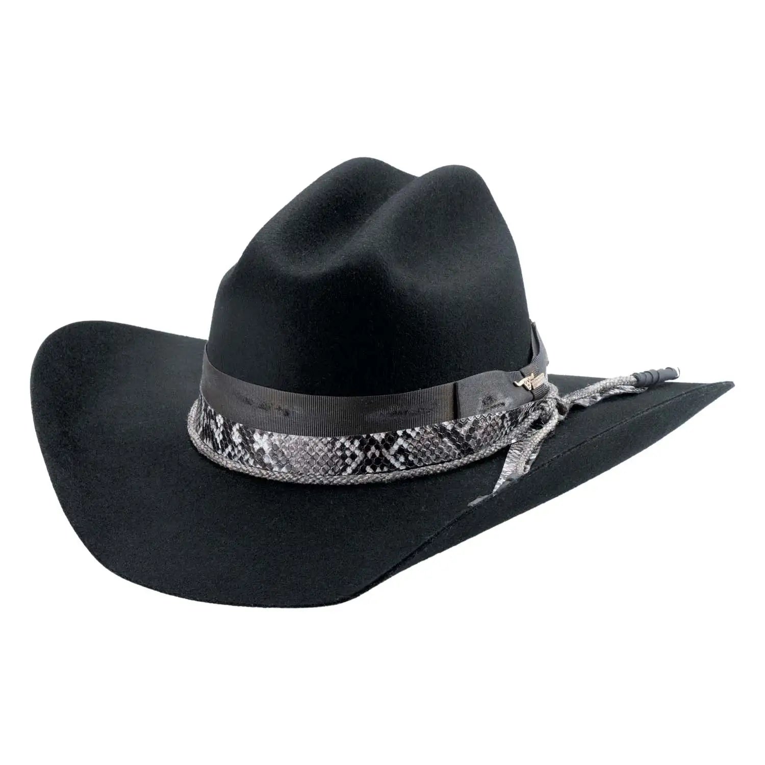 Bullhide Texas Hold 'Em Wool Felt Cowboy Hat for Men - Western Style Rancher Hat for Outdoor, Rodeo & Country Music Festivals