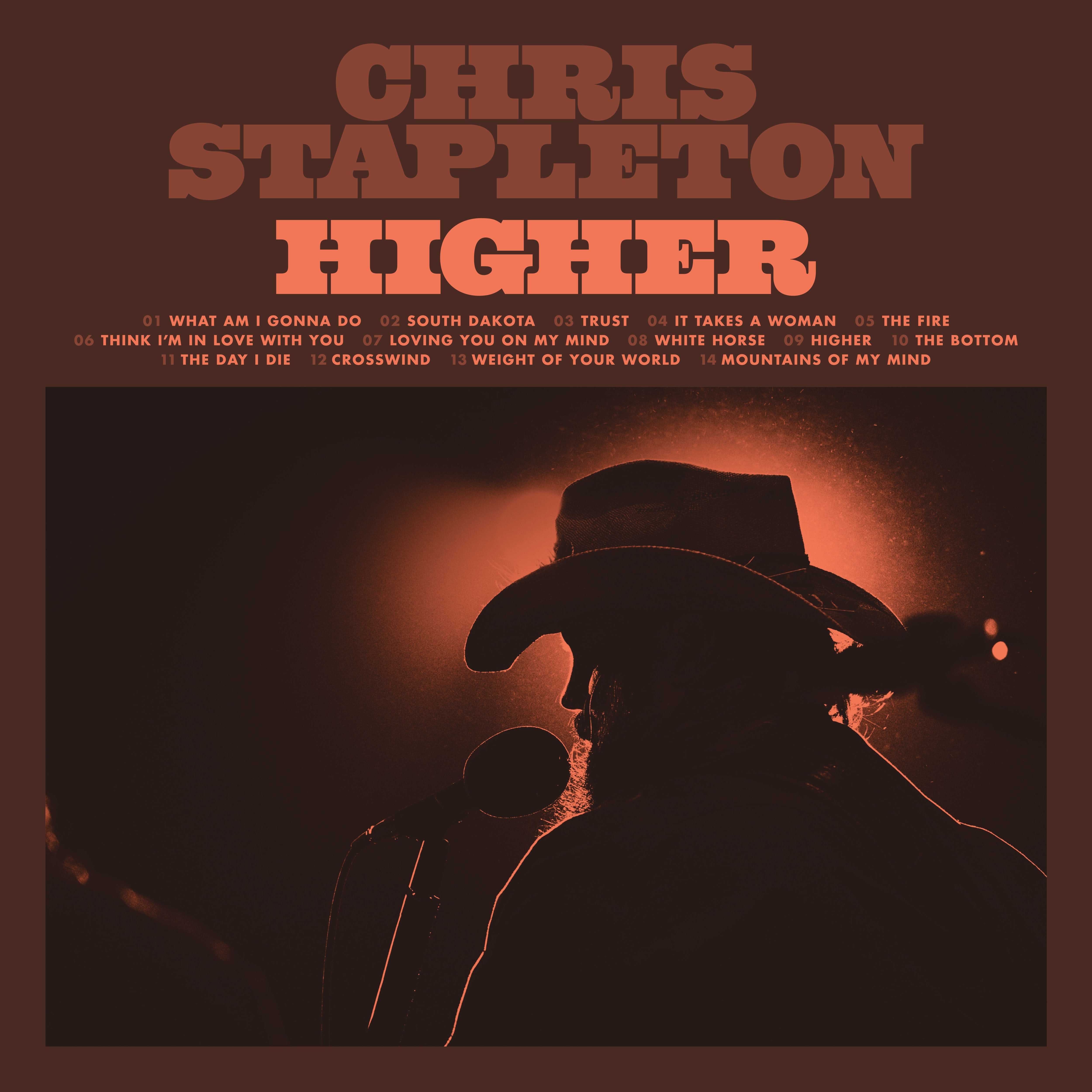 Chris Stapleton Higher 2 LP Vinyl Record - Limited Edition Country Music Album for Collectors & Fans | Perfect for Home Listening, Gifts & Music Enthusiasts
