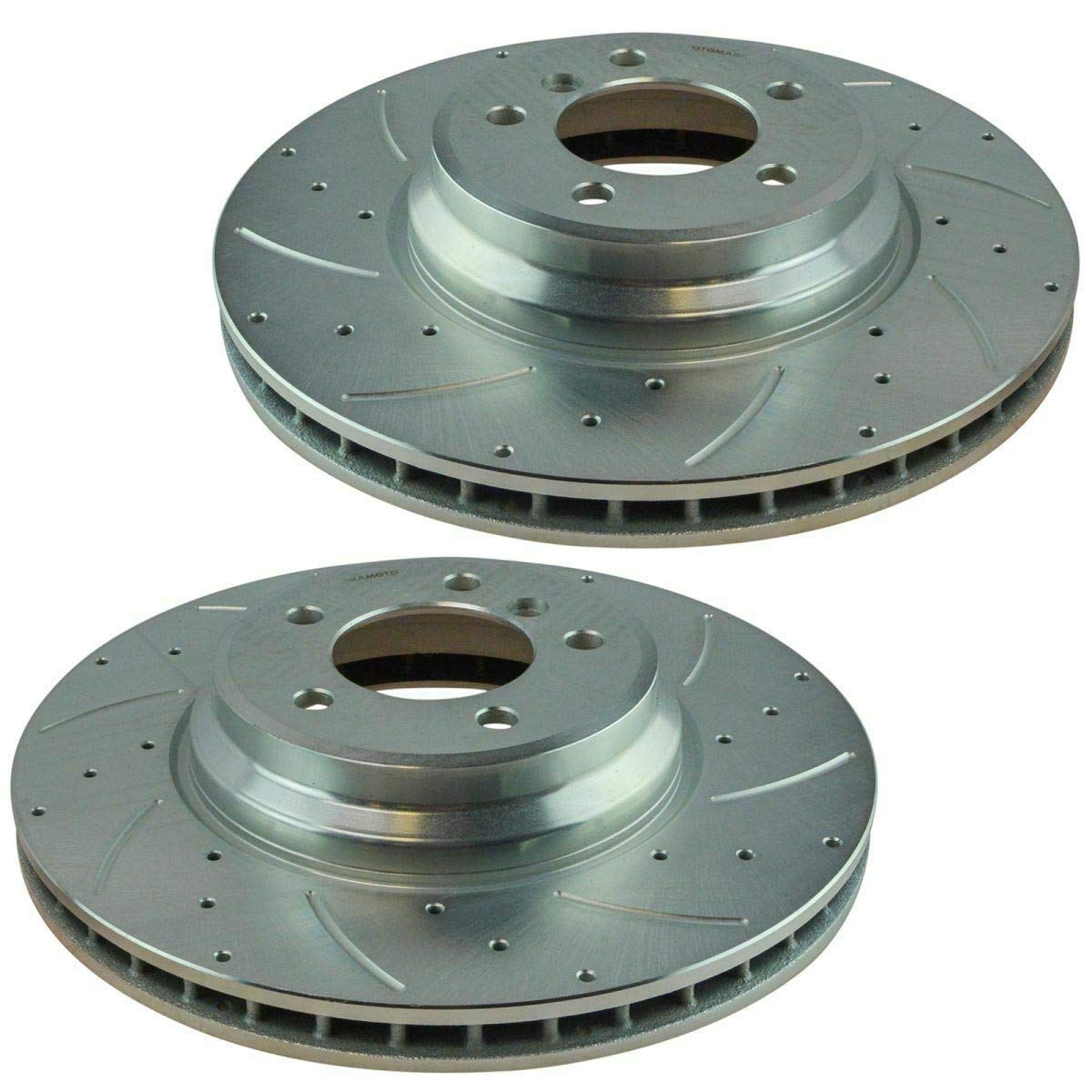 High-Performance BMW Brake Rotors - Drilled & Slotted Zinc Plated with Posi Quiet Ceramic Pads | 100% New Auto Parts & Car Accessories | Perfect for Racing, Daily Driving & Performance Upgrades