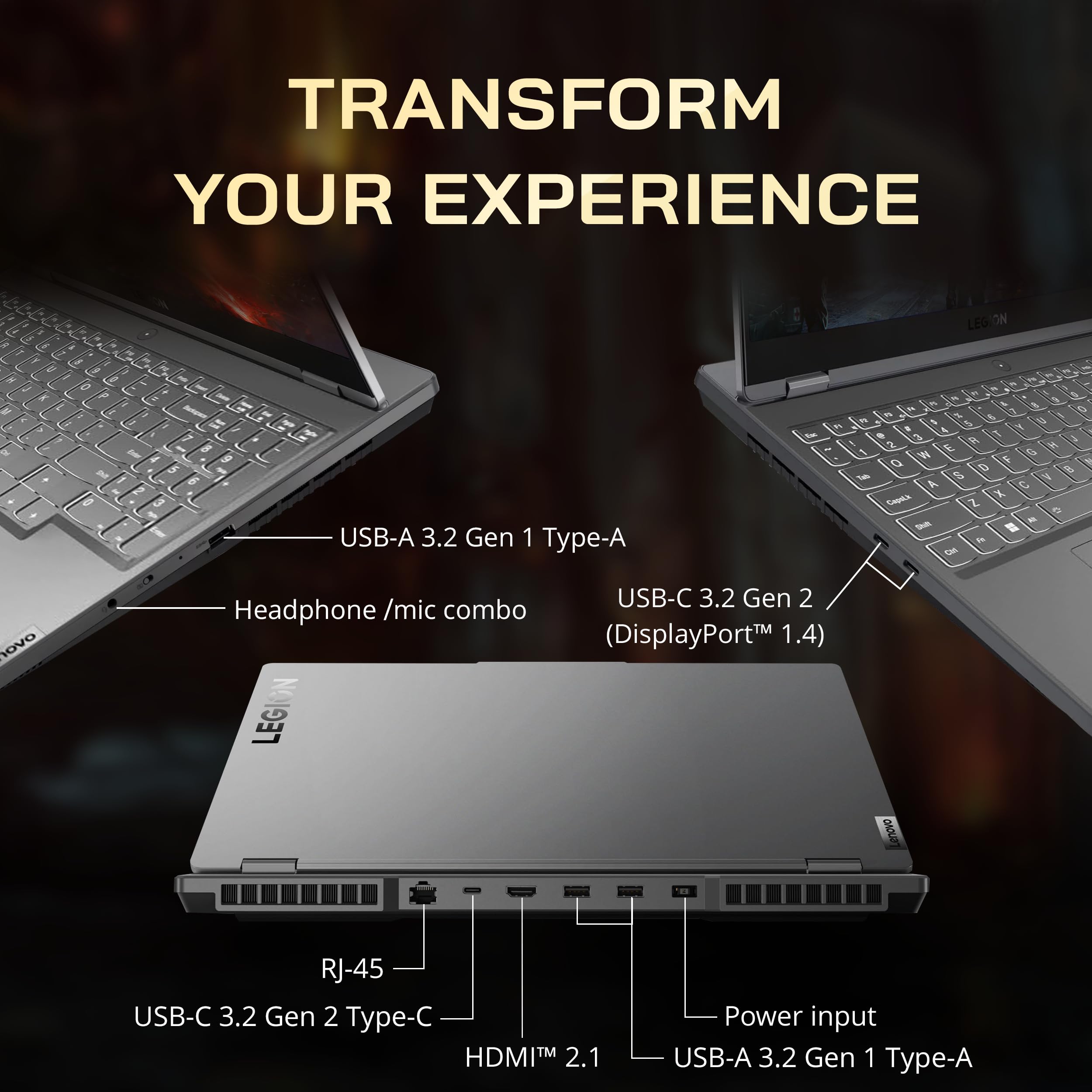 Lenovo Legion 5 Gaming Laptop - 15.6