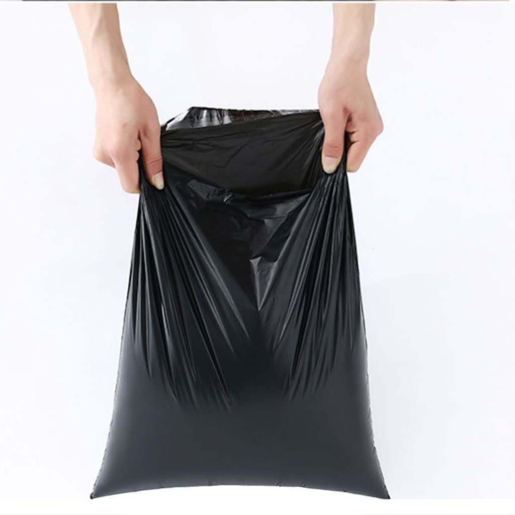 100 Pack Black PE Plastic Courier Bags - 45x60cm Self-Adhesive Mailing Envelopes for Shipping, Storage & Documents | Waterproof & Durable Poly Mailers for Ecommerce, Postal Packages & Office Use