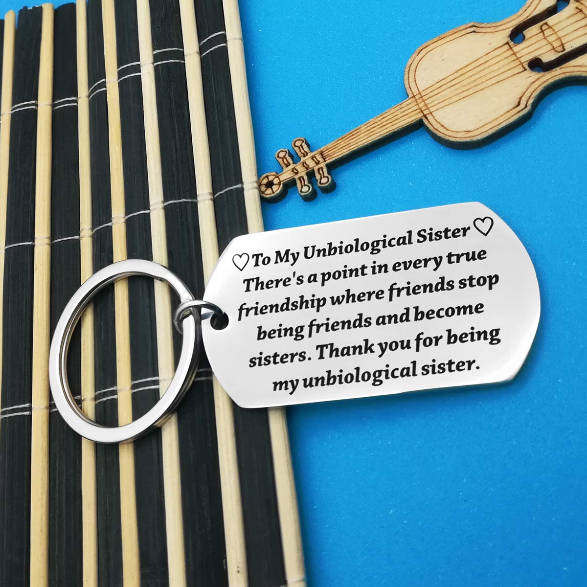 Best Friend Keychain - Thank You Gift for Best Friends, Friendship Appreciation Keyring - Perfect for Christmas, Graduation, Birthday Gifts - Ideal for Best Friends, Sisters & Close Friends - Express Gratitude with This Thoughtful Present
