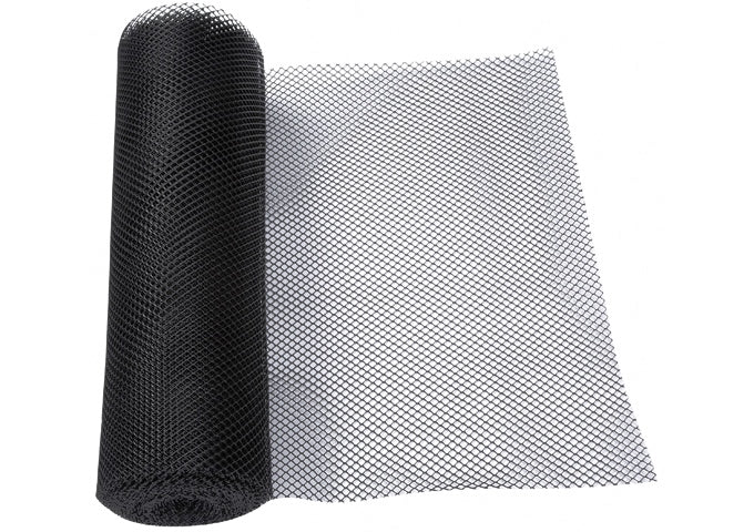 2' x 40' Black Bar Liner - Heavy Duty Commercial Grade Counter Mat - Perfect for Restaurants, Bars, and Food Service Areas
