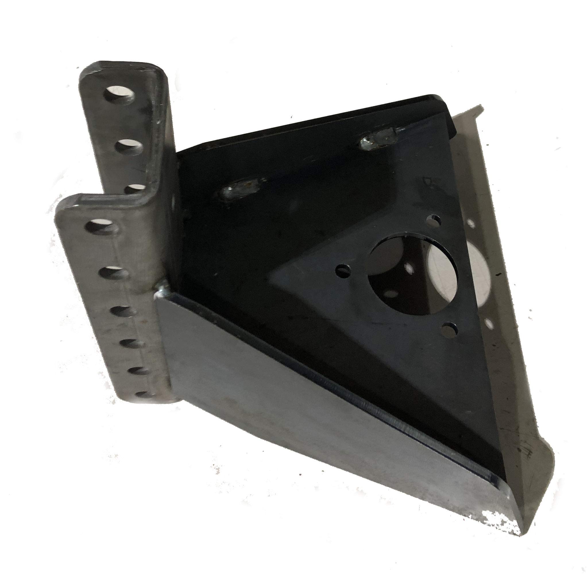 Shocker Hitch Vertical Channel Weld-On Tongue Adapter for Trailer A-Frames - Heavy Duty 20,000 lbs GTW Capacity - 2 Sides, Base & Vertical Channel Components - Perfect for Towing Equipment, Utility Trailers & Off-Road Applications