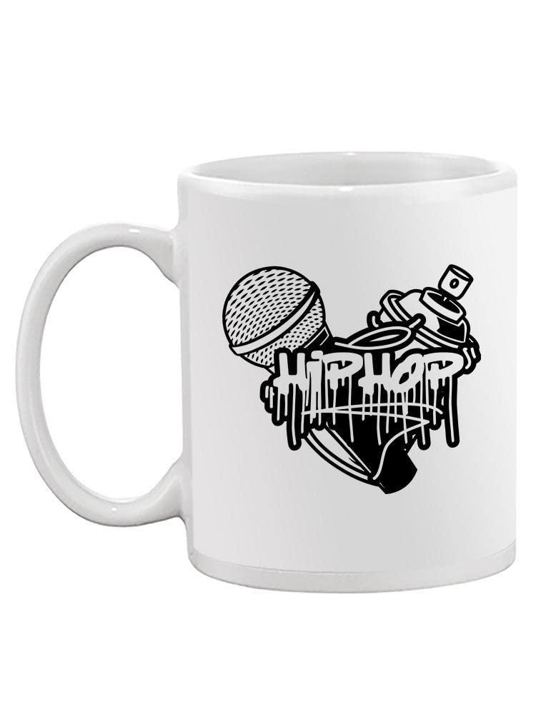 Stylish Hip Hop Microphone & Spray Mug Set - Perfect for Rap Enthusiasts, Music Lovers & Unique Gift Ideas - Great for Parties, Studios & Home Decor