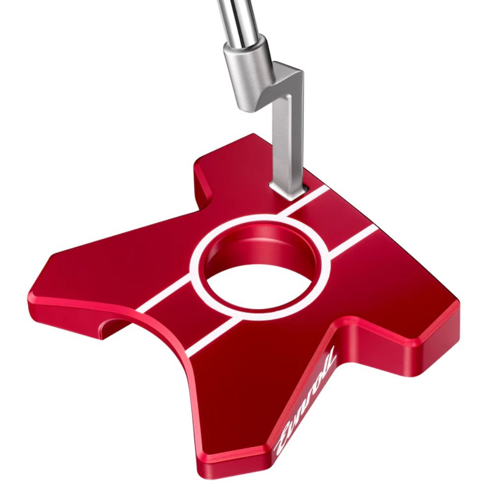 Evnroll Z1 Red High MOI Mallet Putter - Premium Golf Putter for Improved Accuracy & Distance Control | Perfect for Putting Greens & Golf Course Play