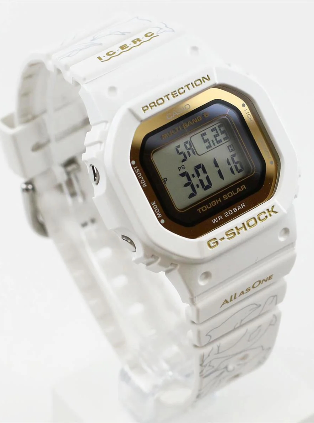 CASIO G-Shock Digital Watch GMD-W5601K-7JR - 30th Anniversary Icer Japan Collaboration Model 2024 - Waterproof Shock Resistant Sports Watch for Men - Perfect for Diving, Swimming & Outdoor Adventures