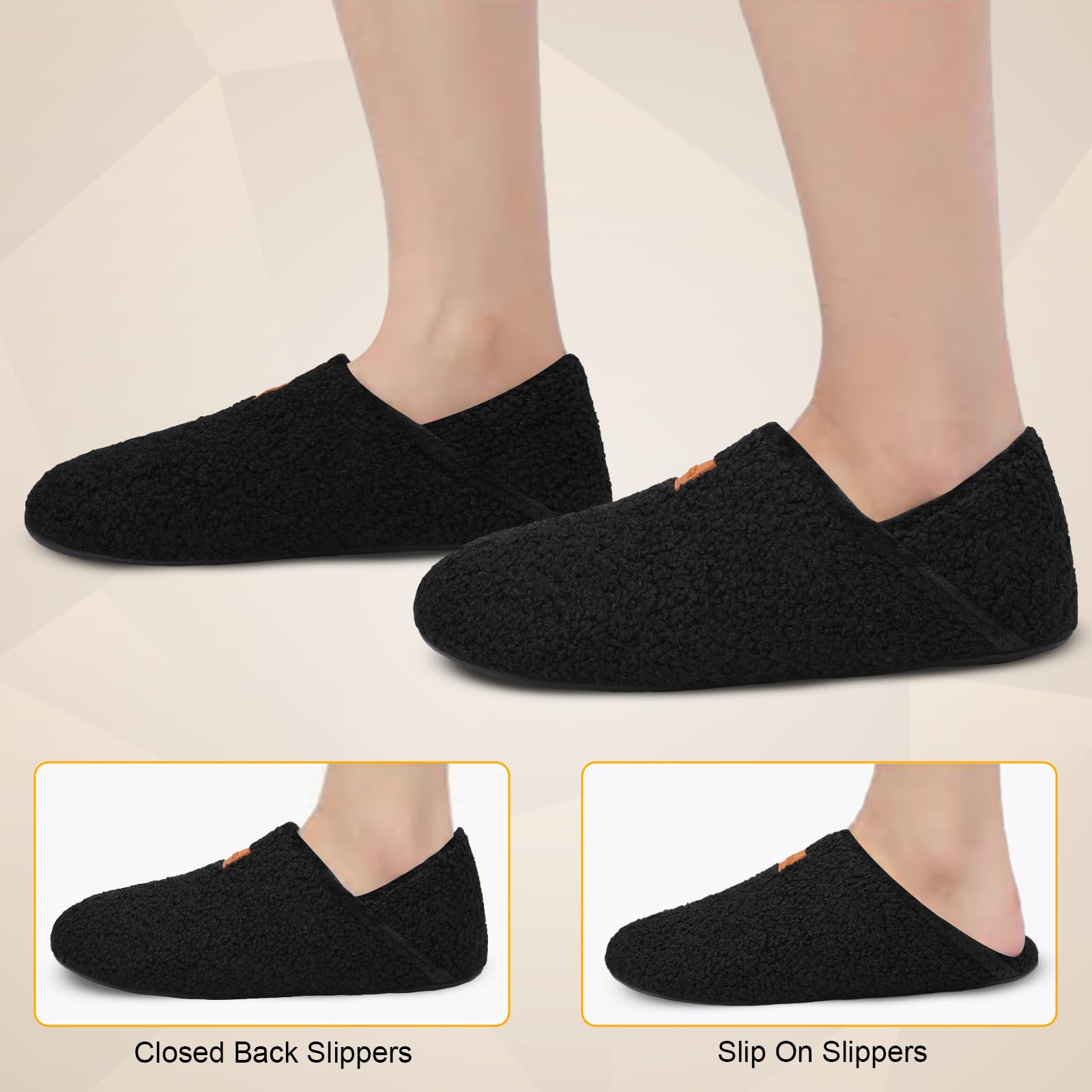 Comfy Unisex Slipper Socks for Women & Men - Lightweight Non-Slip Barefoot House Shoes for Indoor & Travel Use - Perfect for Lounging, Yoga, and Airplane Comfort