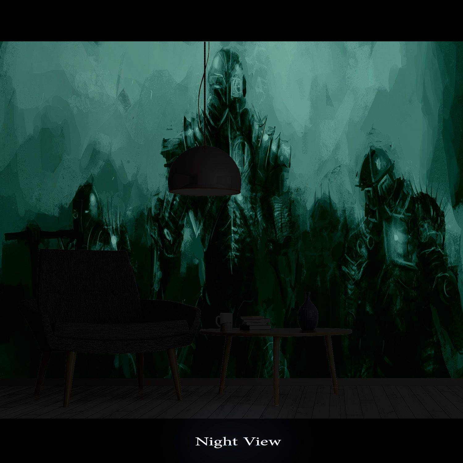 Startonight Abstract Knights Mural Wall Art - 100