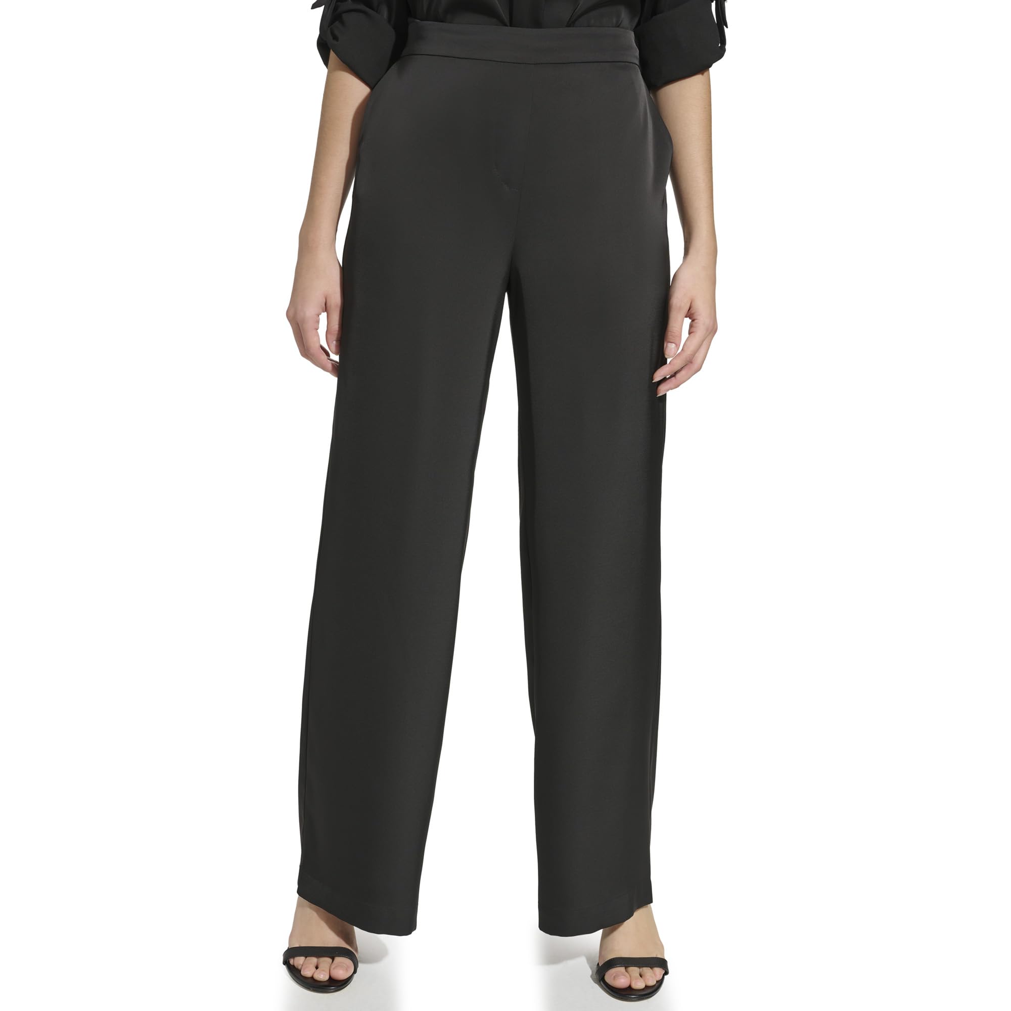 Calvin Klein Women's Wide Leg Pants for Work & Casual Wear