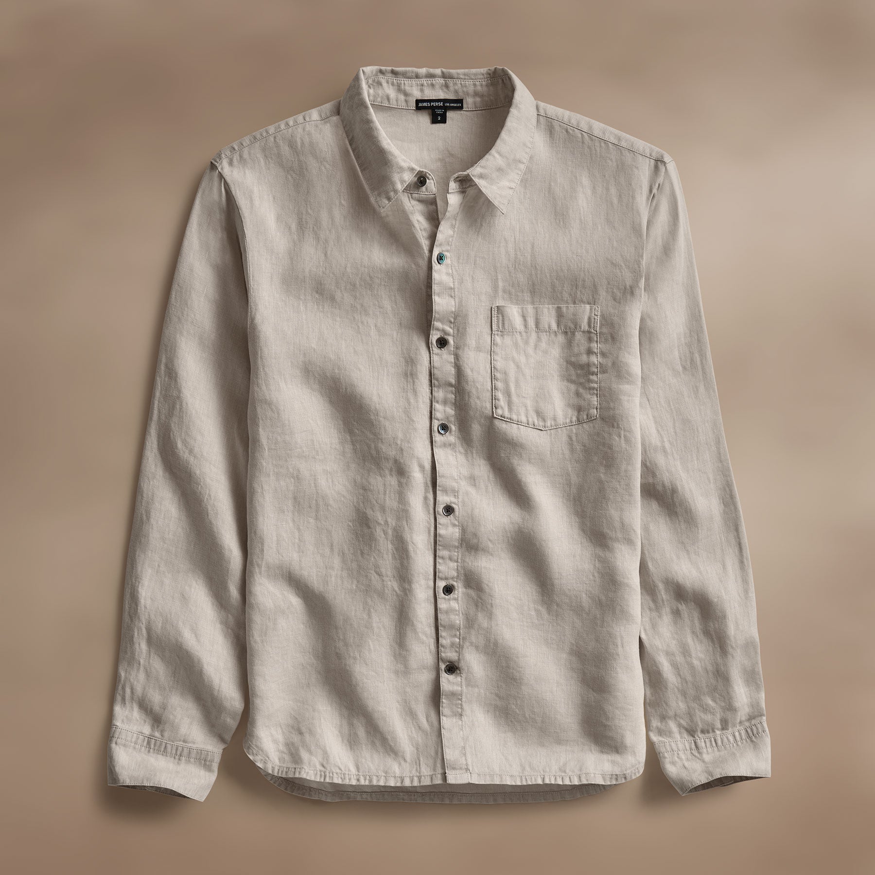 Lightweight Linen Shirt for Men & Women - Breathable Summer Casual Button Down Shirt in Natural Salt Pigment Color | Perfect for Beach Vacation, Outdoor Activities & Office Wear