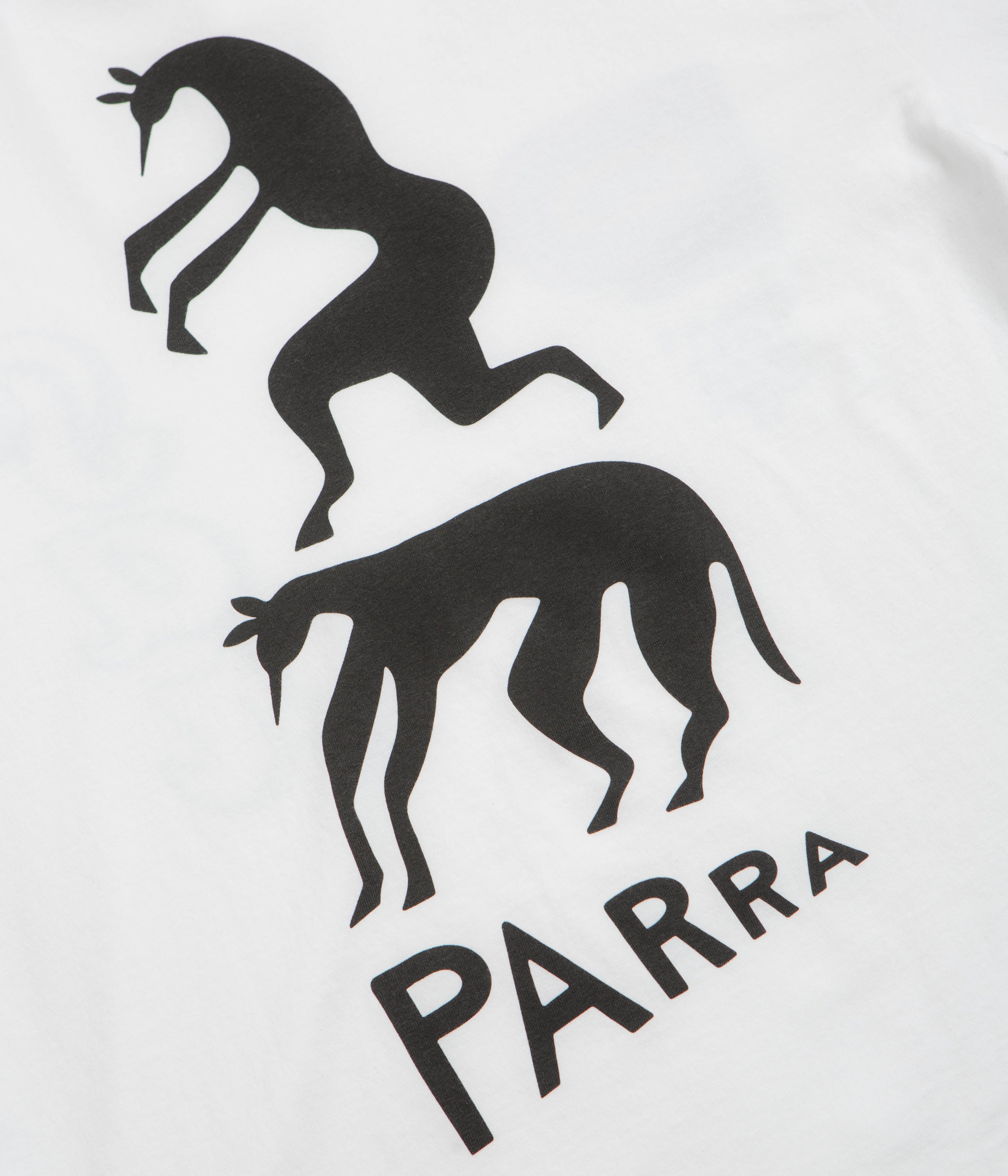 Parra There Will Be Not Long Sleeve T-Shirt - White | Unisex Graphic Tee for Casual Wear & Street Style