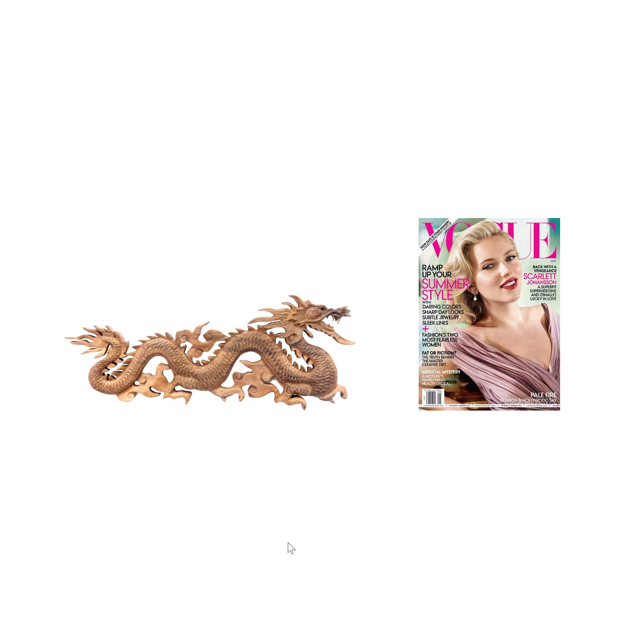 Hand Carved Large Suar Wood Wall Art - 'Baru Klinthing Dragon' Relief Panel by NOVICA | Asian Inspired Home Decor for Living Room, Bedroom & Office