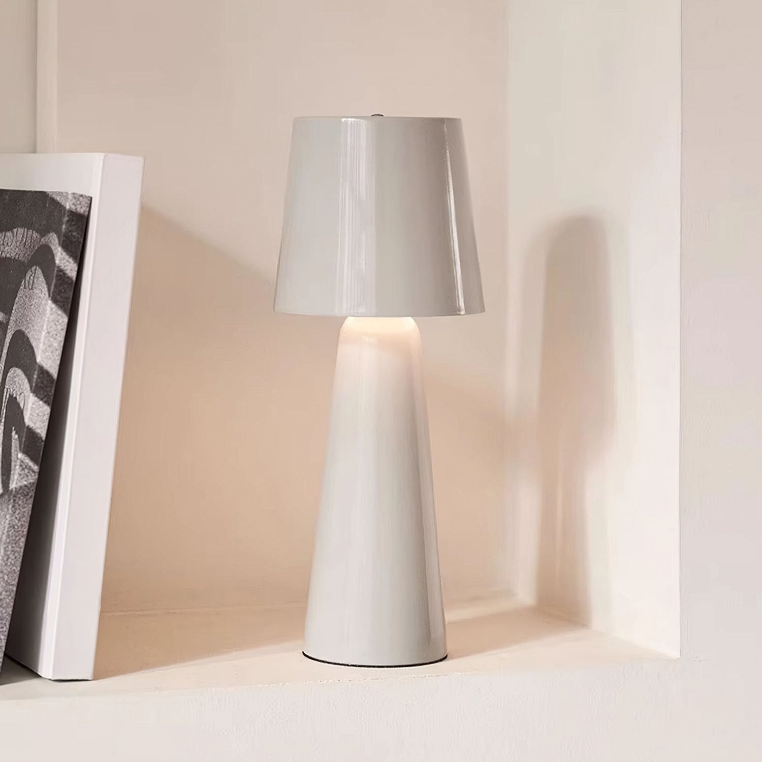 Villeroy Modern Table Lamp - Adjustable LED Desk Light with USB Port, Touch Control & Dimmable Brightness - Perfect for Bedroom, Office, Living Room & Study Room Lighting