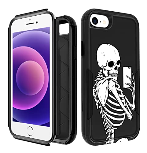 Black Selfie Skeleton
