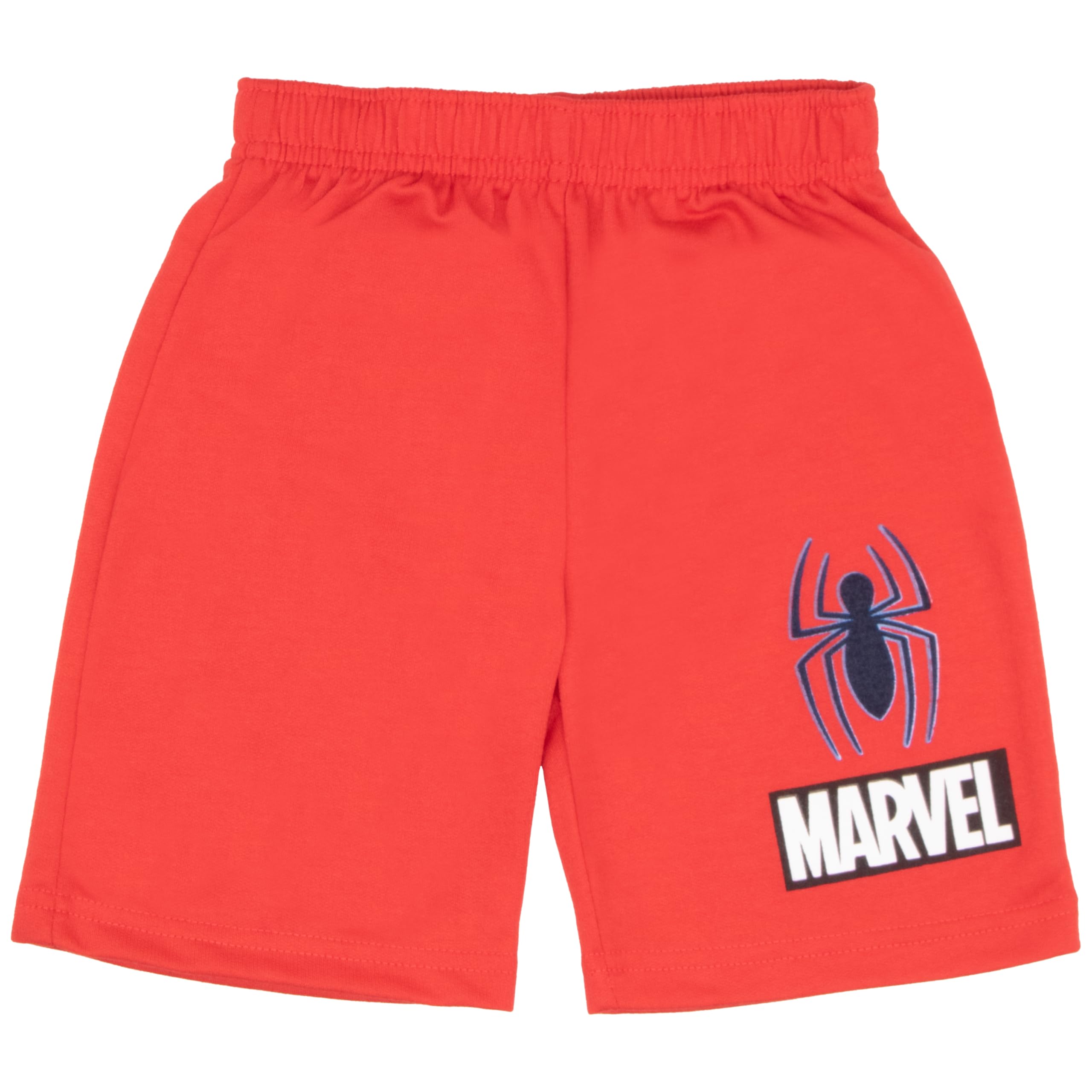 Marvel Spider-Man and Avengers Boys 3-Piece Outfit Set - Short Sleeve T-Shirt, Tank Top & Athletic Shorts | Superhero Costume for Kids, Birthday Gift & Cosplay | Perfect for Halloween, Dress-Up & Everyday Play
