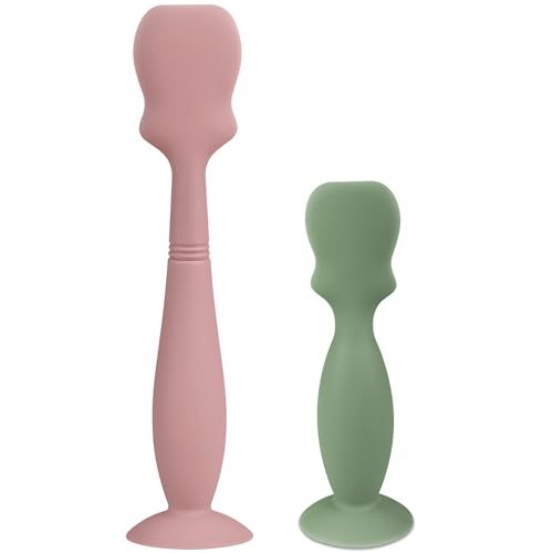 Organic Baby Diaper Rash Cream Spatula - Soft Silicone Applicator for Gentle Diaper Change | Perfect for Newborns & Sensitive Skin | Diaper Bag Essential for Parents