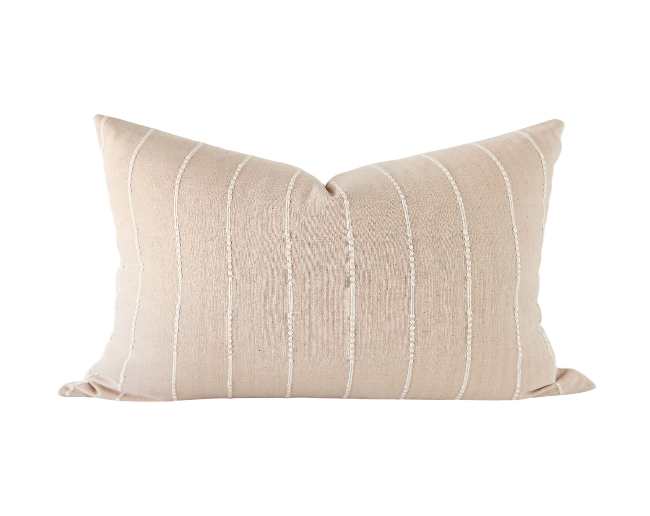Handmade Natasha Pillow Cover - Boho Chic Decorative Cushion Case for Living Room, Bedroom & Sofa - 18x18 Inches