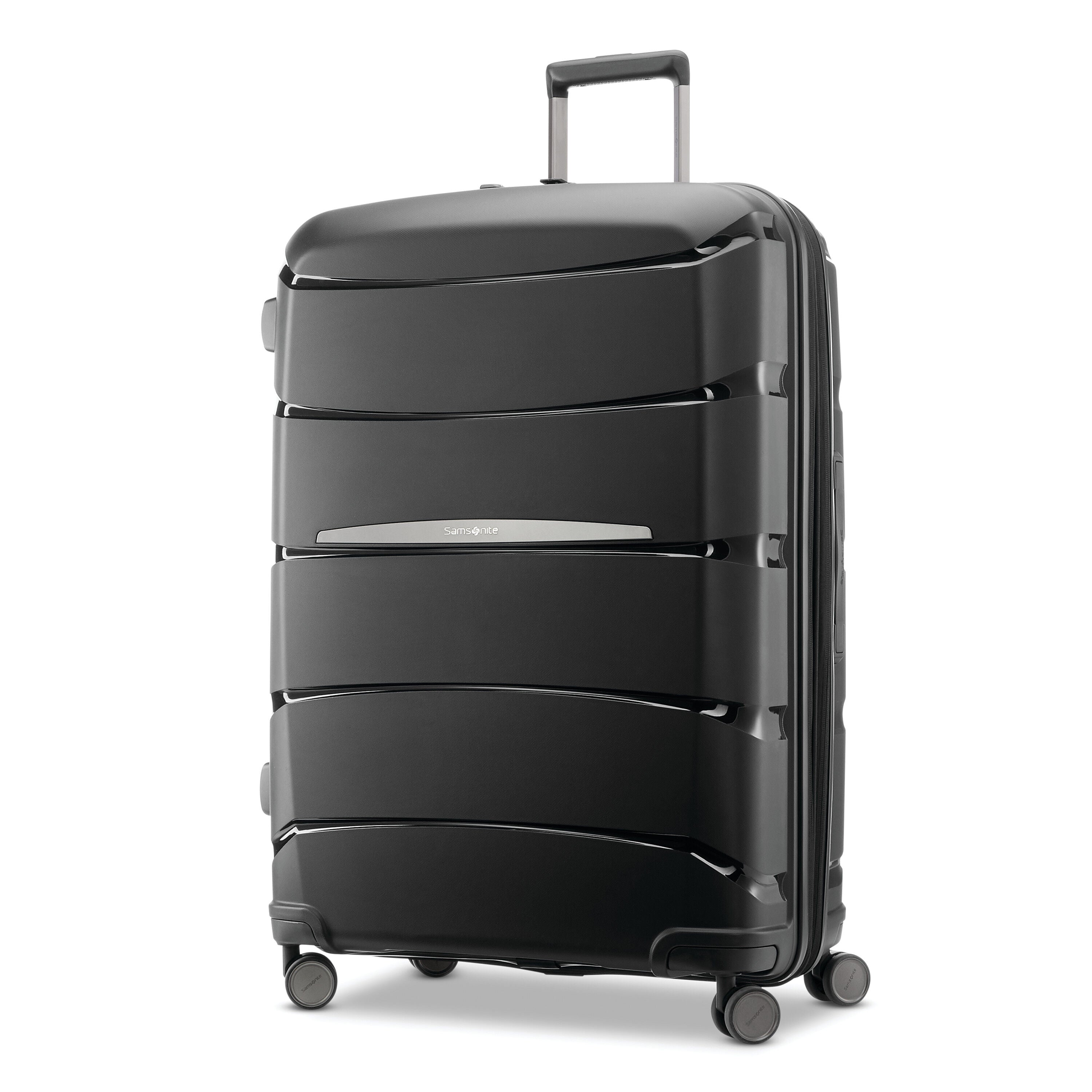 Outline Pro Hardside Large Checked Luggage - Durable Spinner Suitcase with TSA Lock for Travel, Business Trips & Vacations | 28-32 Inch Expandable Luggage for Airlines