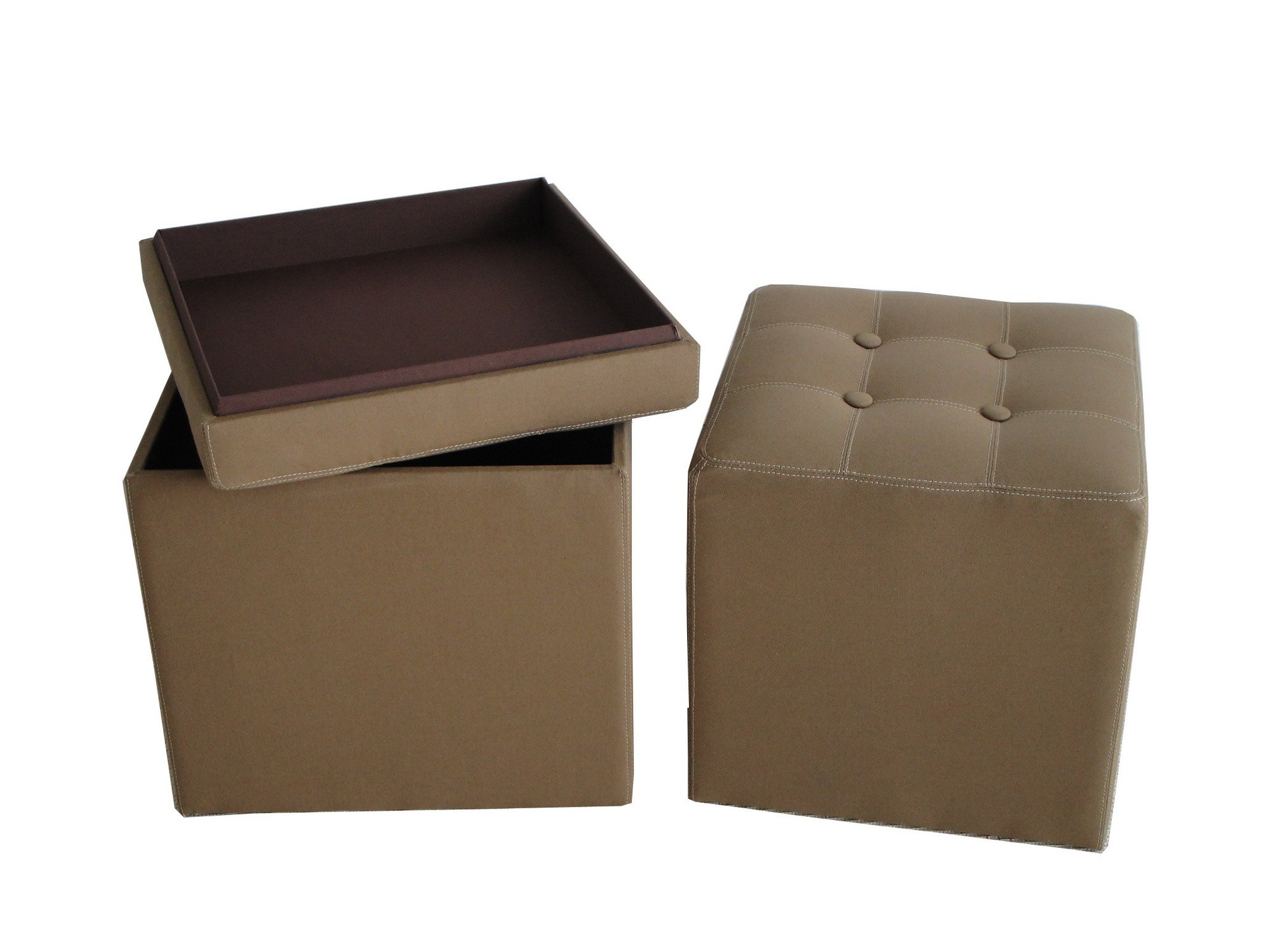 Screen Gems Large Brown Storage Box - Organizer for Home, Office & Closet - Perfect for Storing Clothes, Toys & Documents