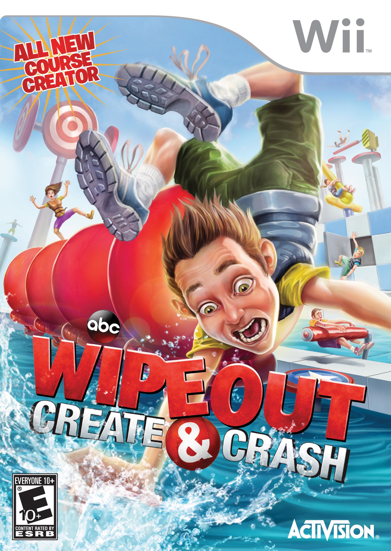 Wipeout: Create & Crash - Fun Family Party Game for Nintendo Wii - Perfect for Game Nights & Kids' Birthday Parties