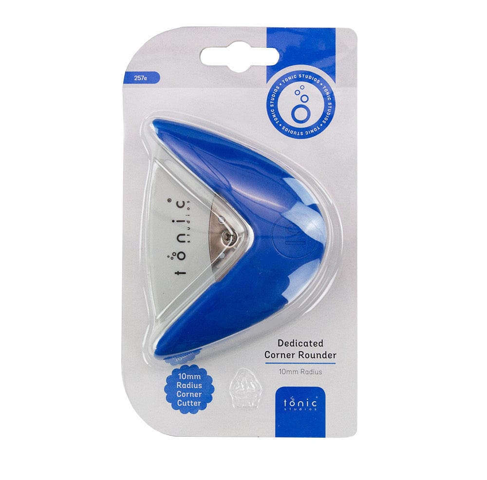 Tonic Studios 10mm Corner Rounder Punch Tool for Scrapbooking, Card Making & DIY Crafts - Precision Paper Punching for Perfect Rounded Corners