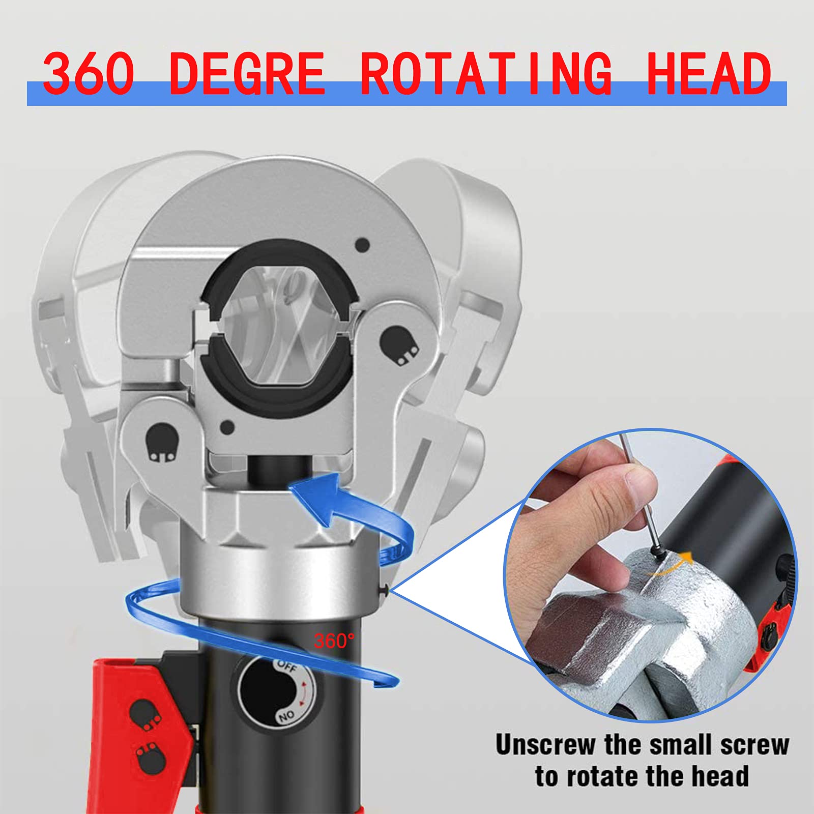 Hydraulic Copper Tube Crimping Tool - 1/2