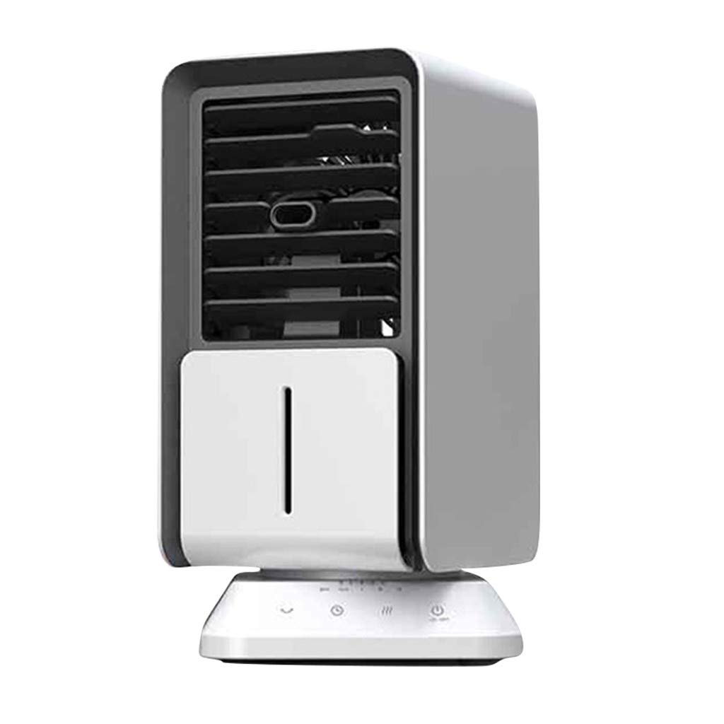 Portable USB Air Cooler with Remote Control - Mini Air Conditioner Fan for Home, Office & Travel - Multi-Function Cooling Stand Fan with Removable Design