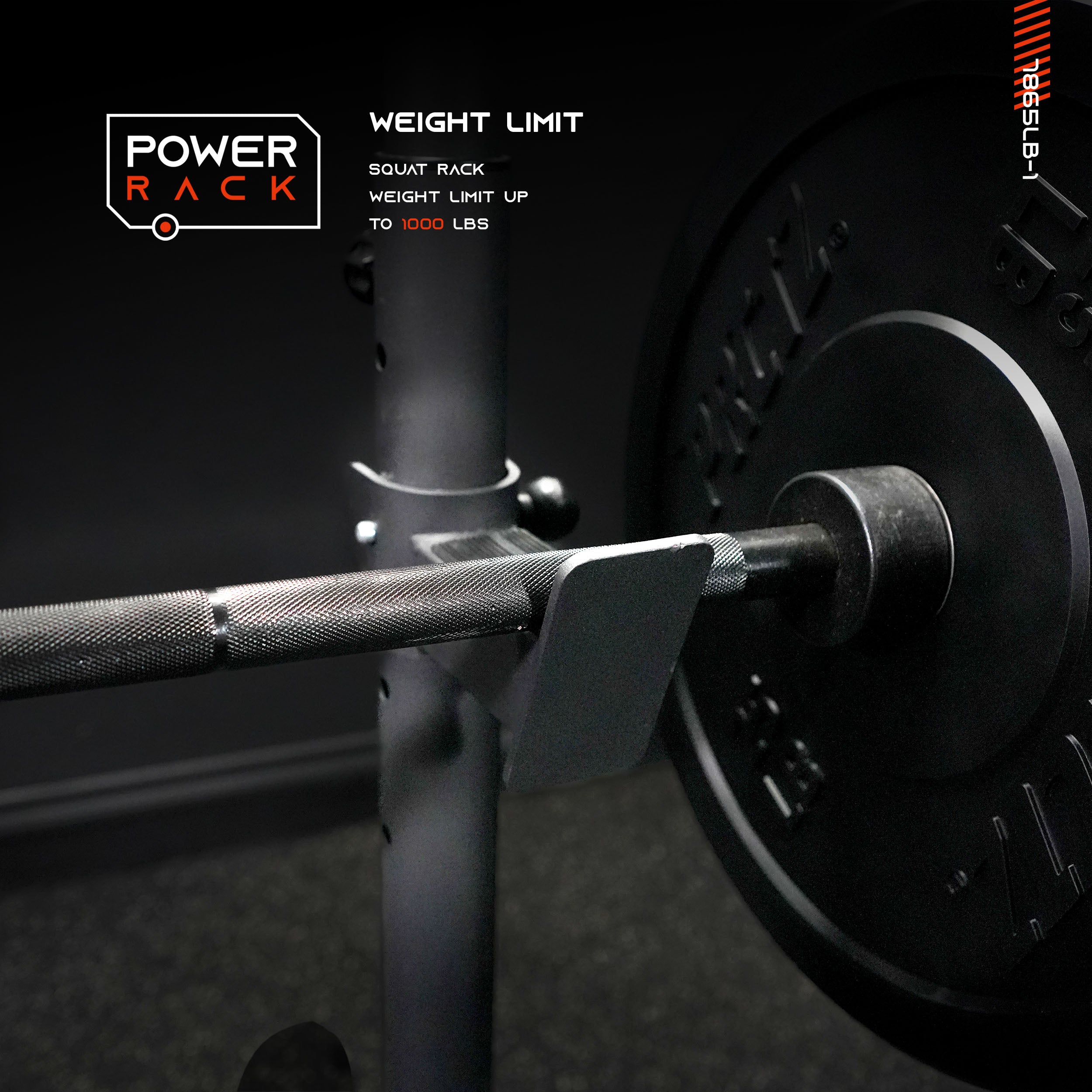 PRCTZ Olympic Weight Bench with Squat Rack - Foldable Adjustable FID Bench & Weight Storage - Perfect for Home Gym Strength Training & CrossFit Workouts