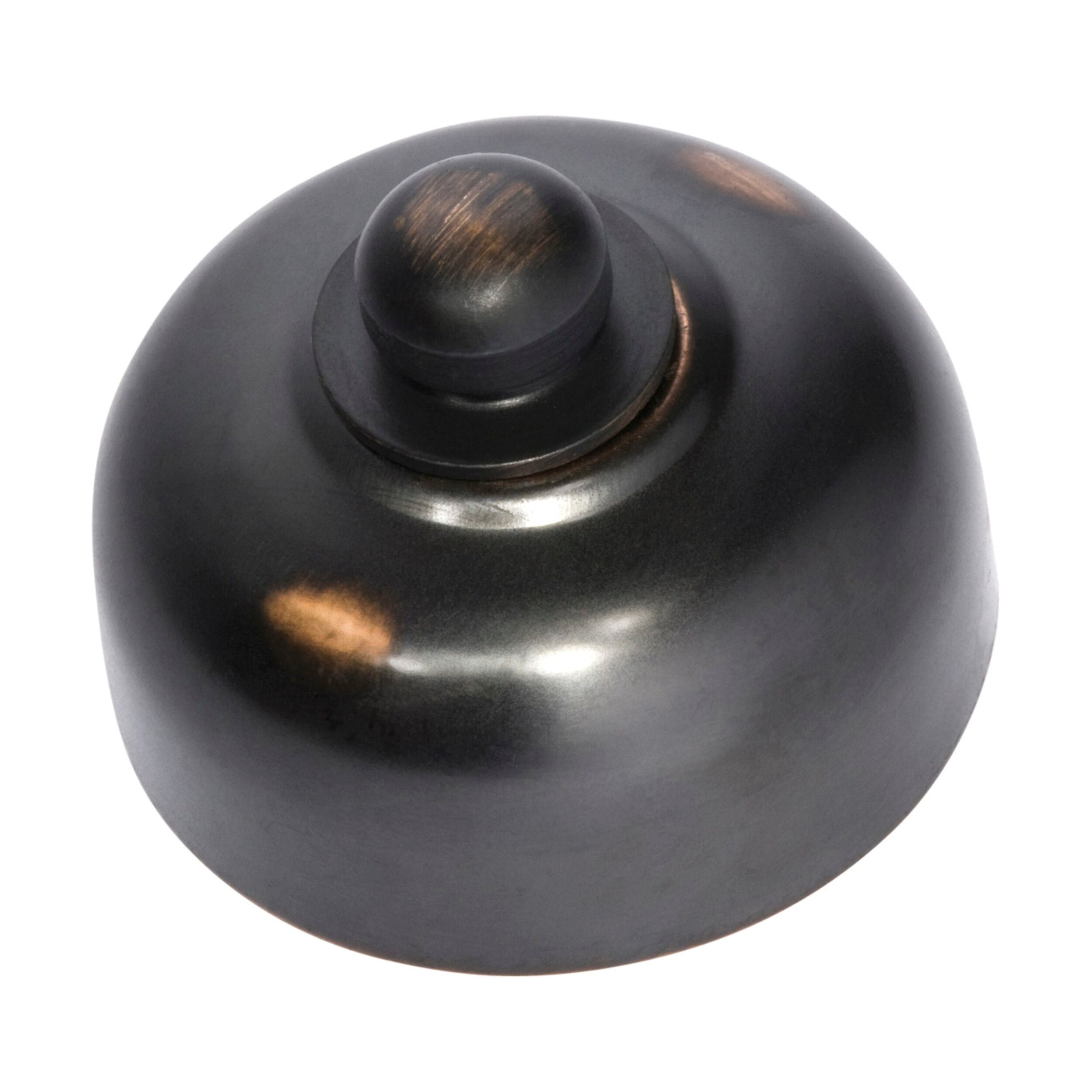 5675 Dimmer Switch - Traditional Antique Copper Finish - 50mm Diameter x 40mm Projection - Perfect for Vintage Home Decor & Lighting Control