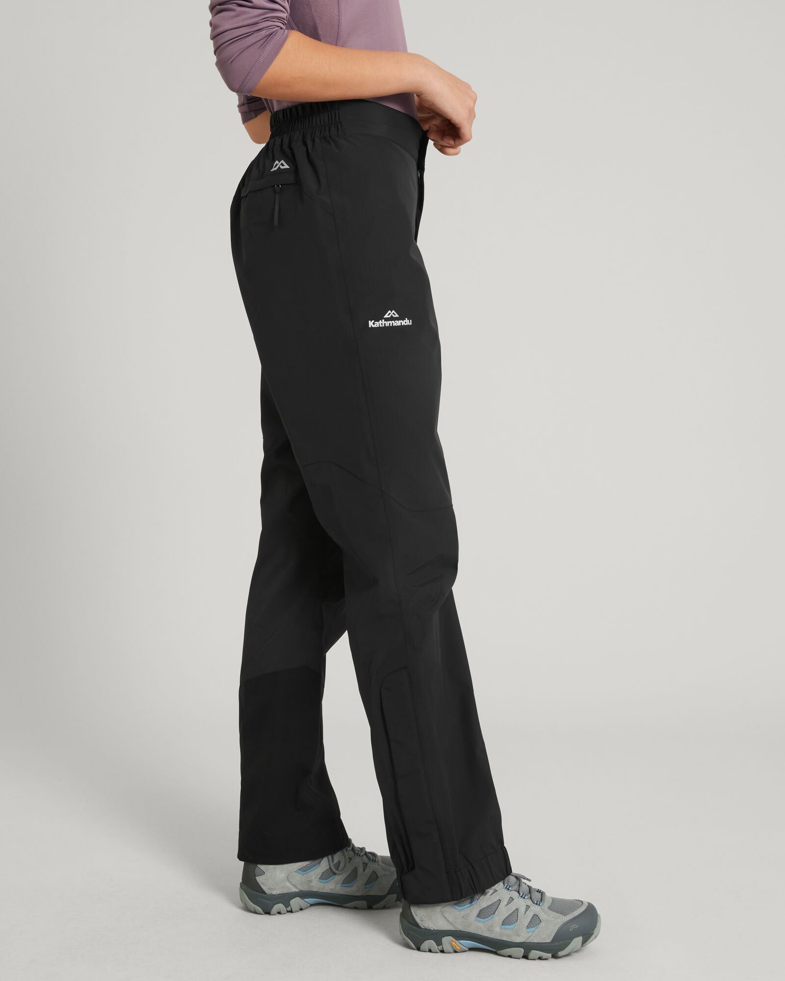 Trailhead Women's Waterproof Rain Pants V3 - Black | Hiking, Camping & Outdoor Activities