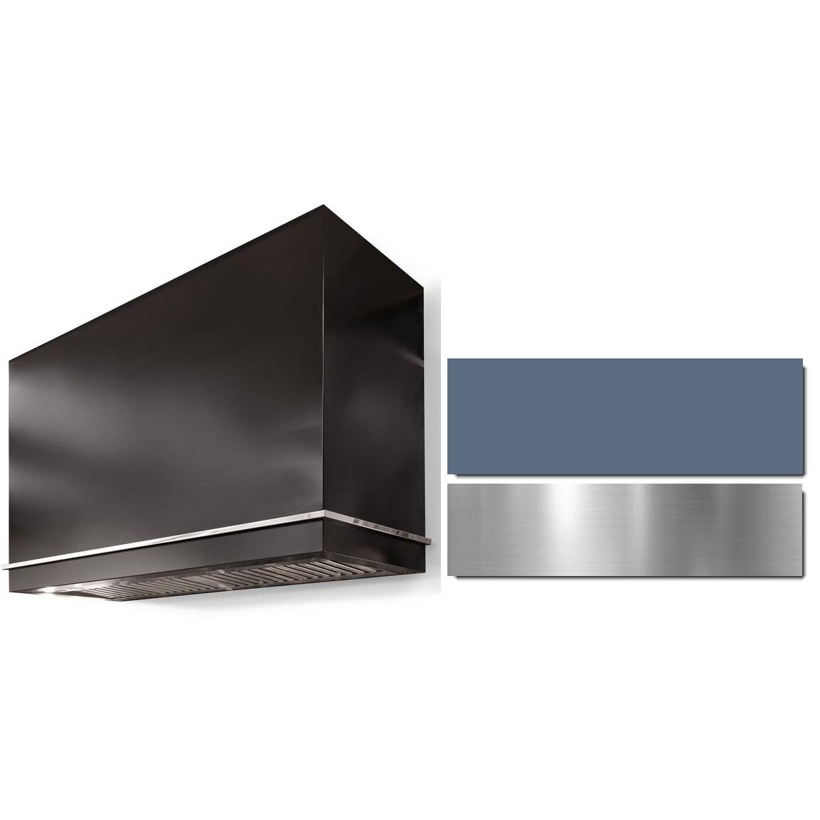 AGA 48 Inch Loge Series Wall Mount Range Hood AH4830LGESTBBN - Powerful Stainless Steel Kitchen Vent Hood for Smoke & Odor Removal - Perfect for Home Chefs & Modern Kitchens