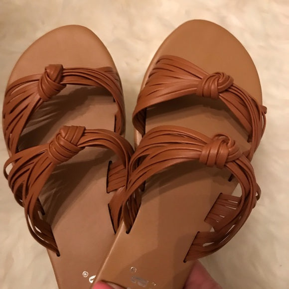 Vanessa Women's Camel Leather Sandals - Comfortable & Stylish Summer Walking Shoes for Beach, Travel & Casual Outfits