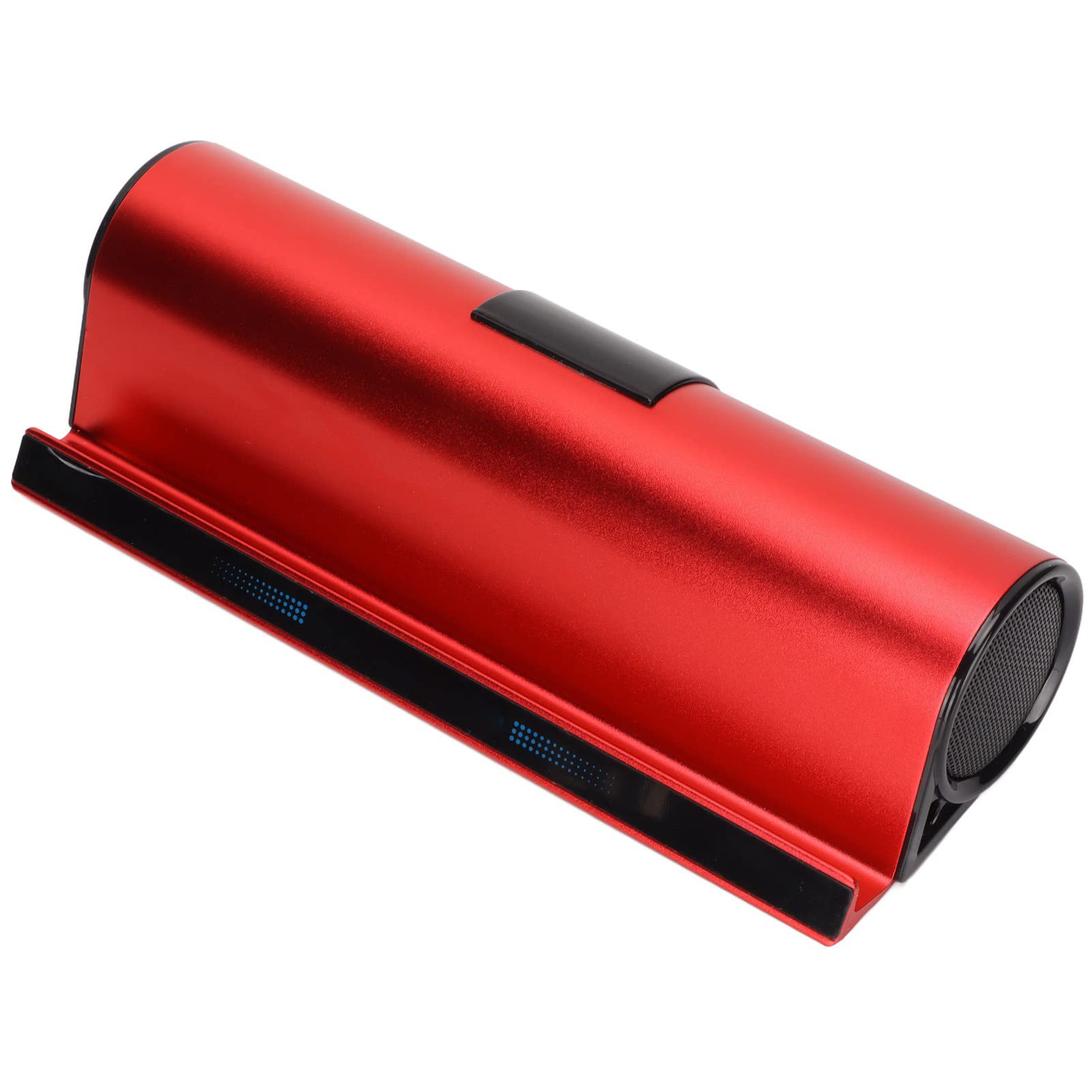 Jazar Desk Soundbar - Portable Dual Driver Stereo Wireless Bluetooth Speaker for Tablet, Cellphone, PC (Red) | Home Office, Gaming & Music Streaming Companion
