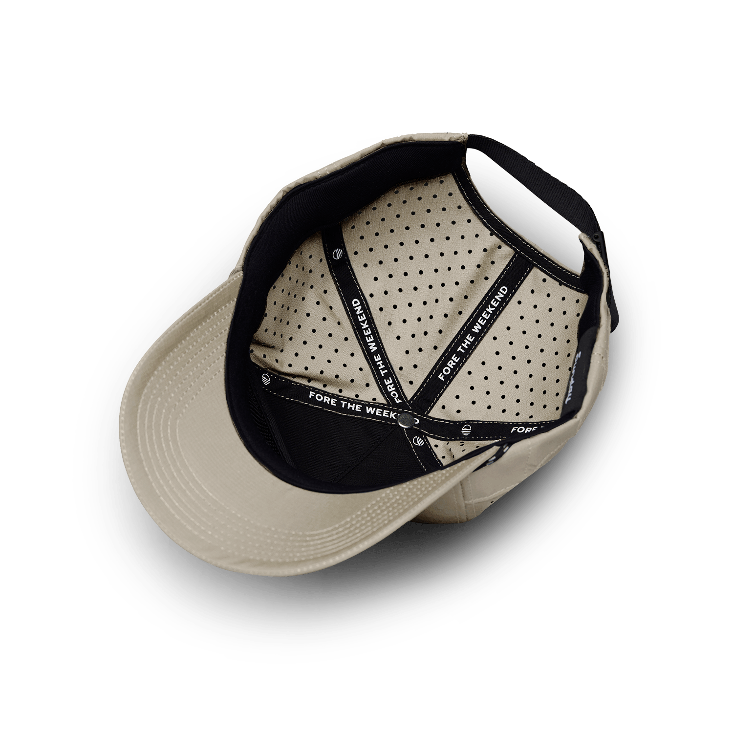 Sunday Golf Porter Lite Golf Hat - Lightweight & Breathable Tan Golf Cap for Men & Women | Perfect for Driving Range, Course & Outdoor Sports