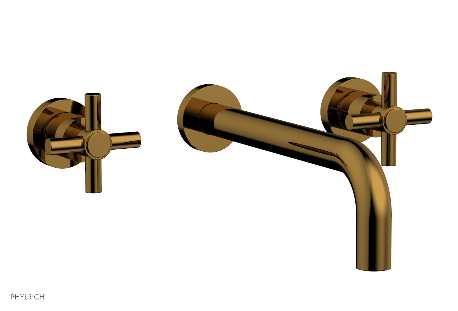 Premium Wall Lavatory Faucet Set - 10