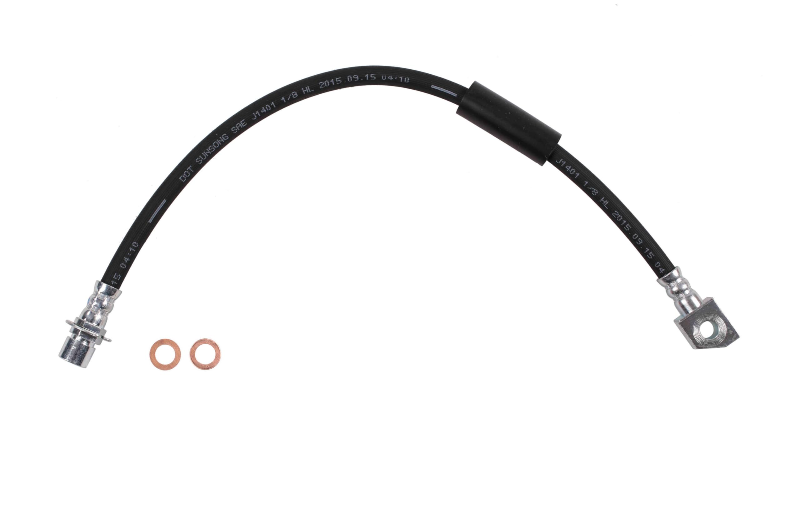 Sunsong 2201914 Brake Hydraulic Hose - High Performance Replacement Brake Hose for Cars & Trucks | Durable & Reliable Braking System Part | Perfect for Daily Commuting & Off-Road Adventures