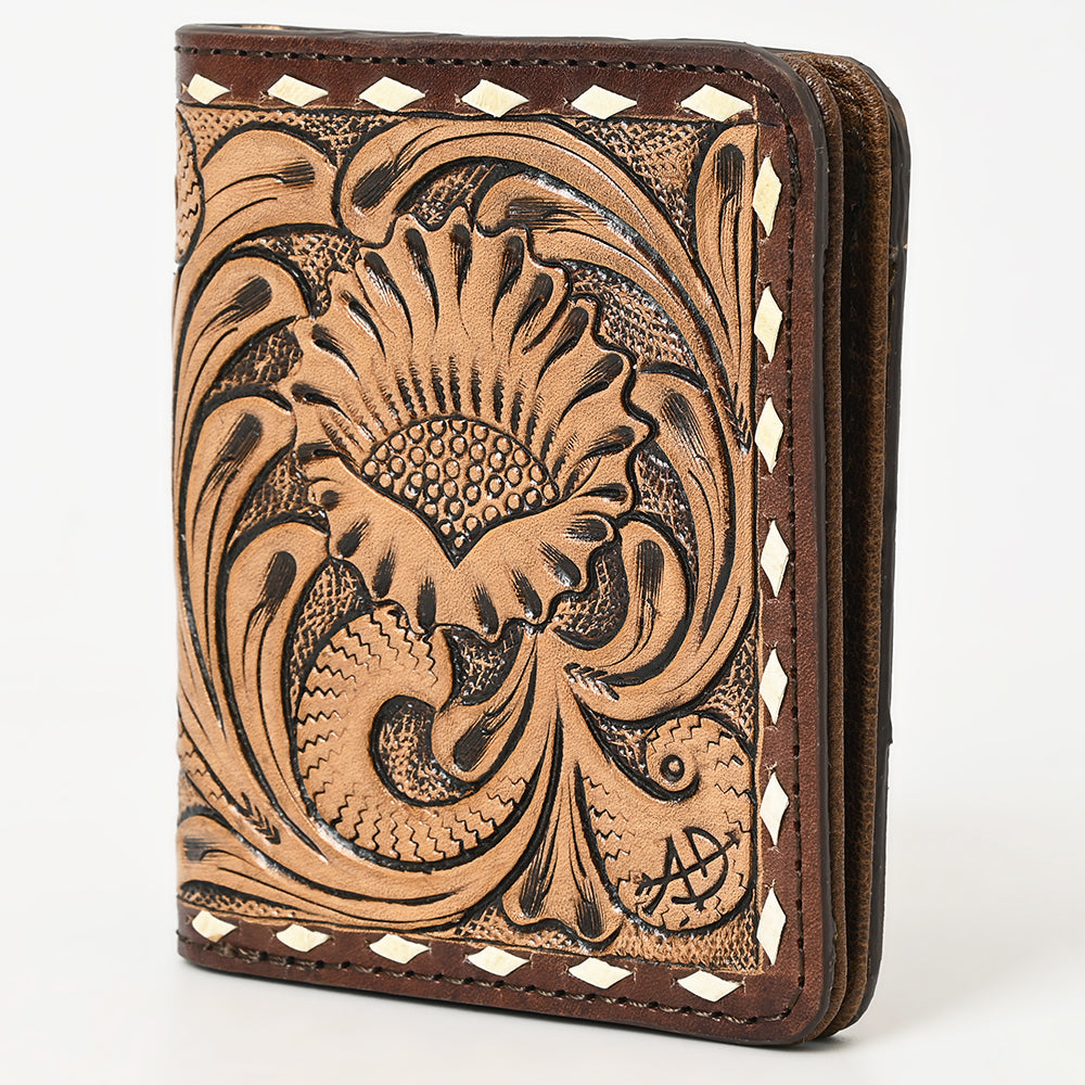 American Darling Hand Tooled Genuine Leather Women's Western Handbag Purse - Stylish Cowgirl Crossbody Bag for Rodeo, Country Music Festivals & Everyday Use