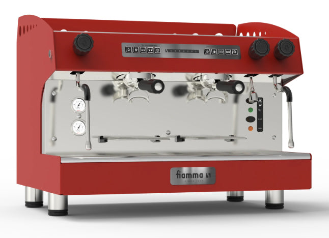 Fiamma Caravel 2CVF Commercial Espresso Machine - Professional Coffee Maker for Cafes, Restaurants & Coffee Shops - Perfect for High-Volume Brewing & Specialty Drinks