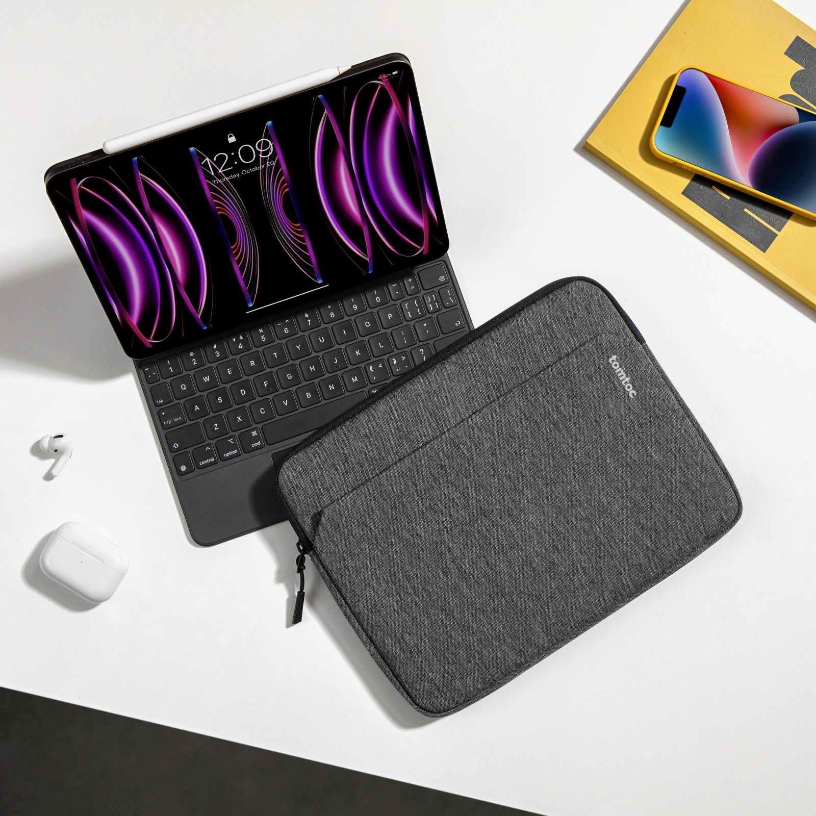 B18 Lightweight Tablet Sleeve for 13-inch iPad Air/Pro - Protective Case Cover for Travel, Work & School | Durable & Slim Design