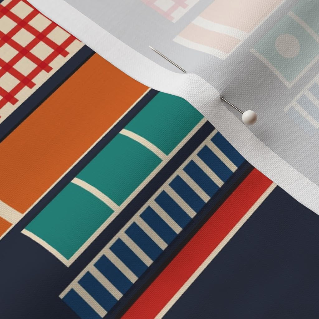 Premium Spoonflower Hygge Reading Books Printed Petal Signature Cotton Fabric by The Yard - Perfect for Sewing, Quilting, Apparel, Crafts & Home Decor - Cozy Reading Nook & Hygge Lifestyle Projects