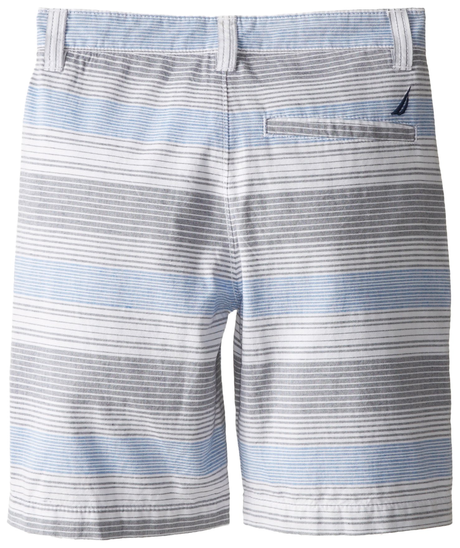 Nautica Boys' Stripe Short Sleeve Polo Shirt - Classic Cotton Casual Wear for Summer, School & Outdoor Activities