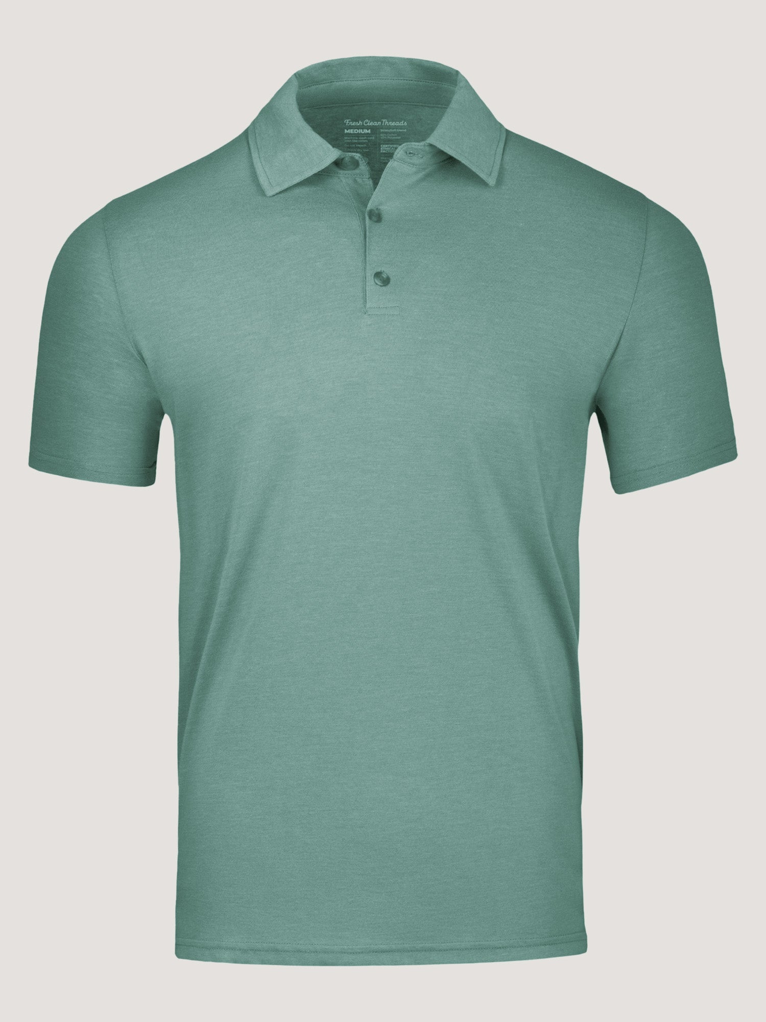 Torrey Polo Shirt for Men - Comfortable & Stylish Sagebrush Design - Perfect for Casual Wear, Golf & Outdoor Activities
