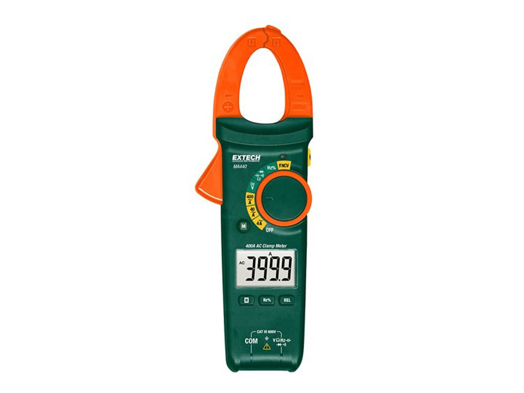 Extech MA440 400A AC Clamp Meter with Non-Contact Voltage Detector - 1.2