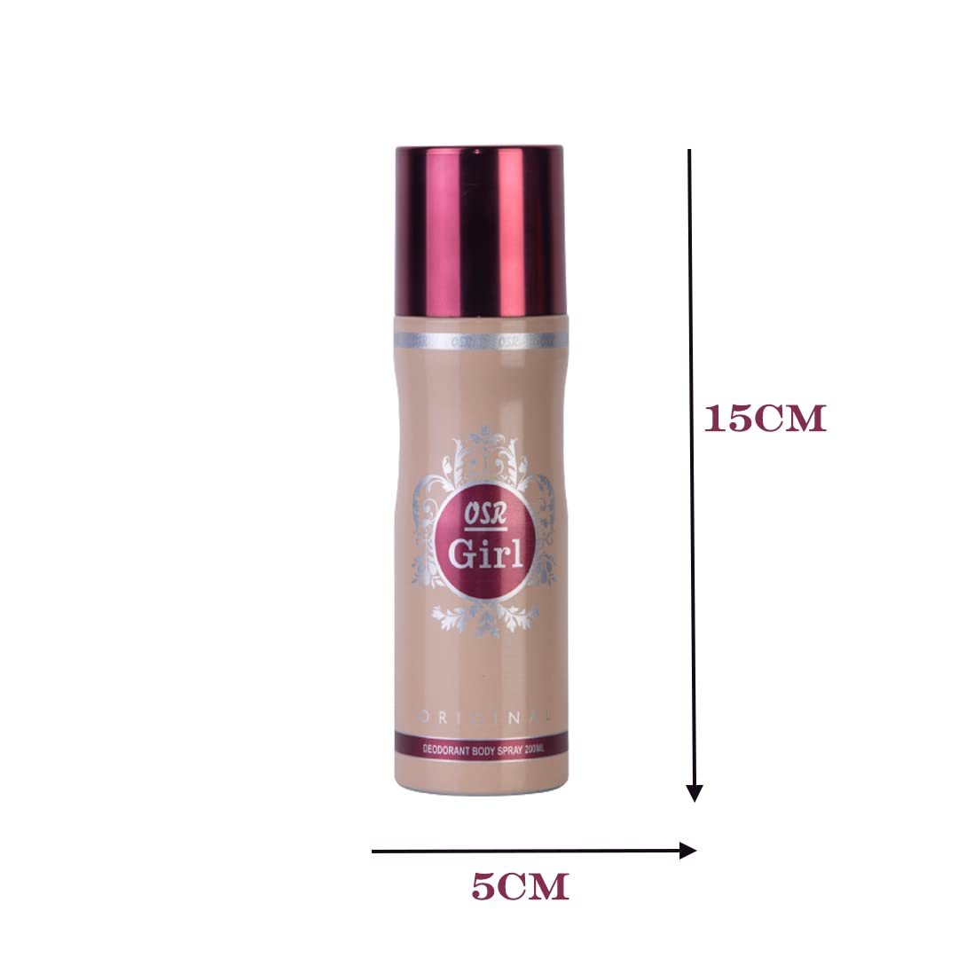 Premium Long Lasting OSR Perfume for Women - Refreshing Body Spray Fragrance, 110ML & 200ML Sizes - Perfect for Daily Wear, Date Nights & Special Occasions to Stand Out Elegantly