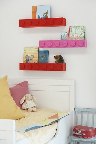 LEGO Book Rack - Creative Storage Organizer for Kids' Books & Toys | Perfect for Bedroom, Playroom & Classroom Organization