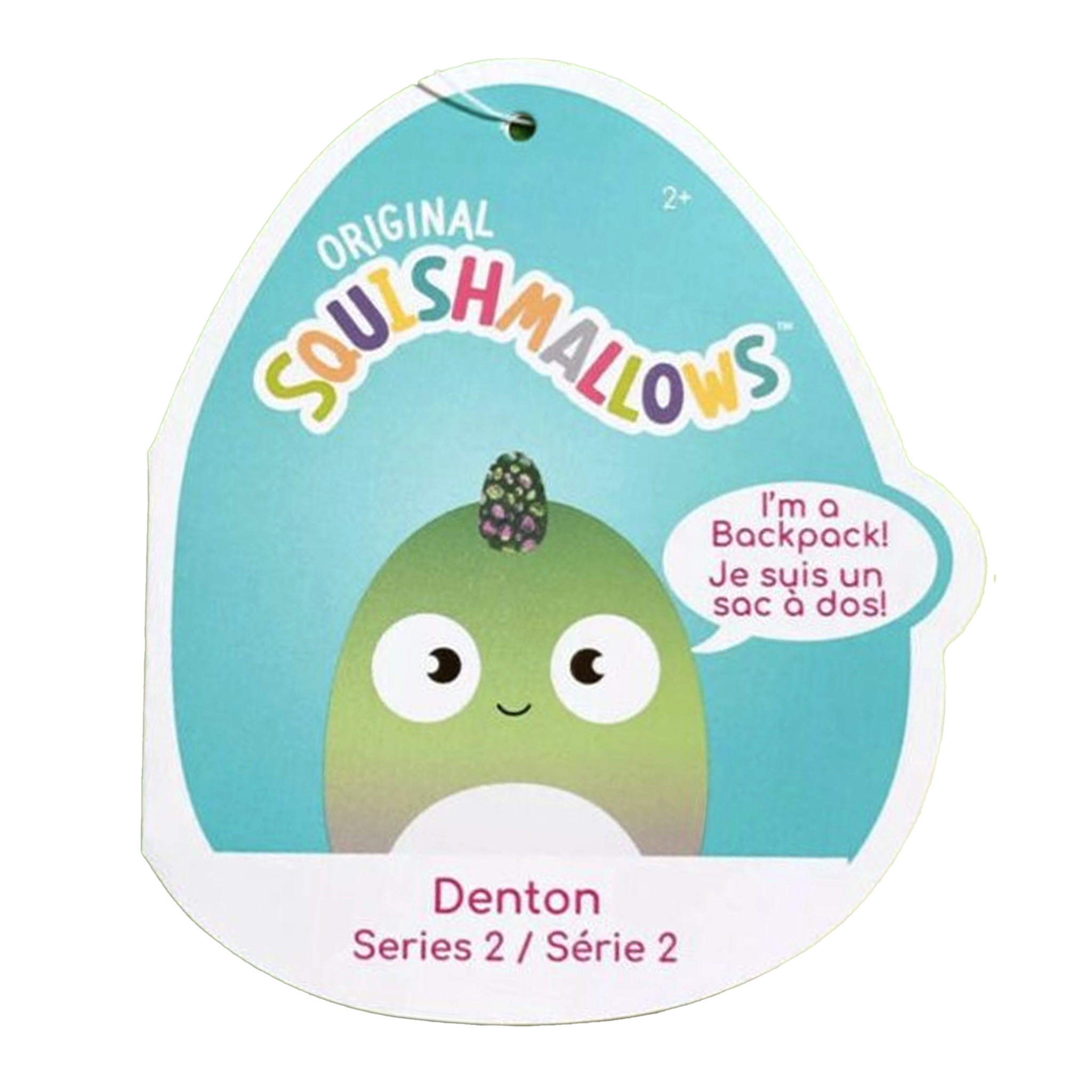 Squishmallow 12 Inch Plush Backpack - Denton the Chameleon Stuffed Animal | Cute Soft Backpack for Kids, School, Travel & Sleepovers | Perfect Gift for Boys & Girls