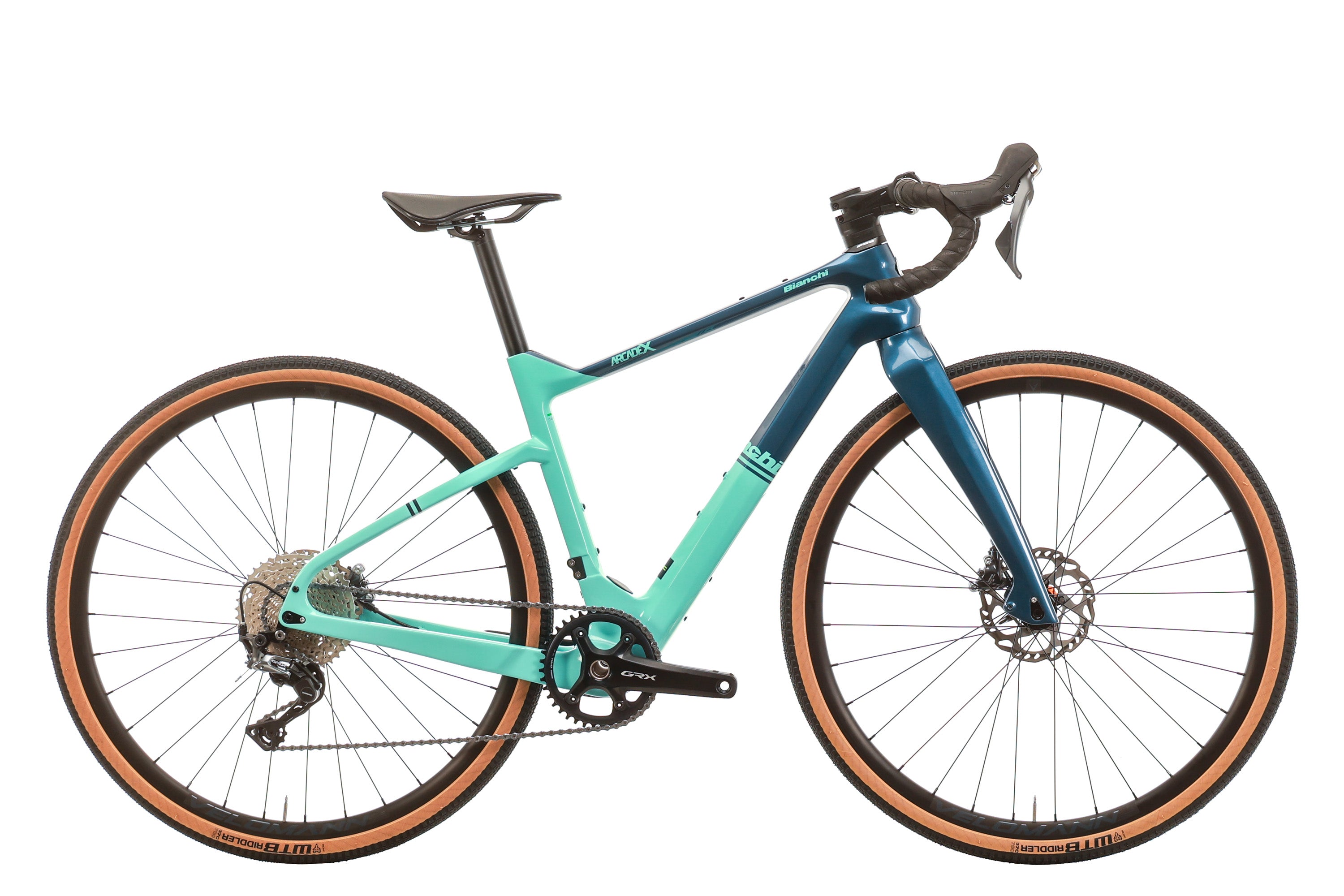 Bianchi Arcadex GRX810 Gravel Bike 2022 - X Small Size - Lightweight Carbon Frame for Off-Road & Adventure Cycling - Perfect for Trail Riding, Commuting & Long-Distance Tours