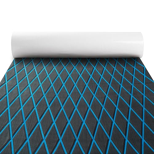 Dark Grey With Blue Lines
