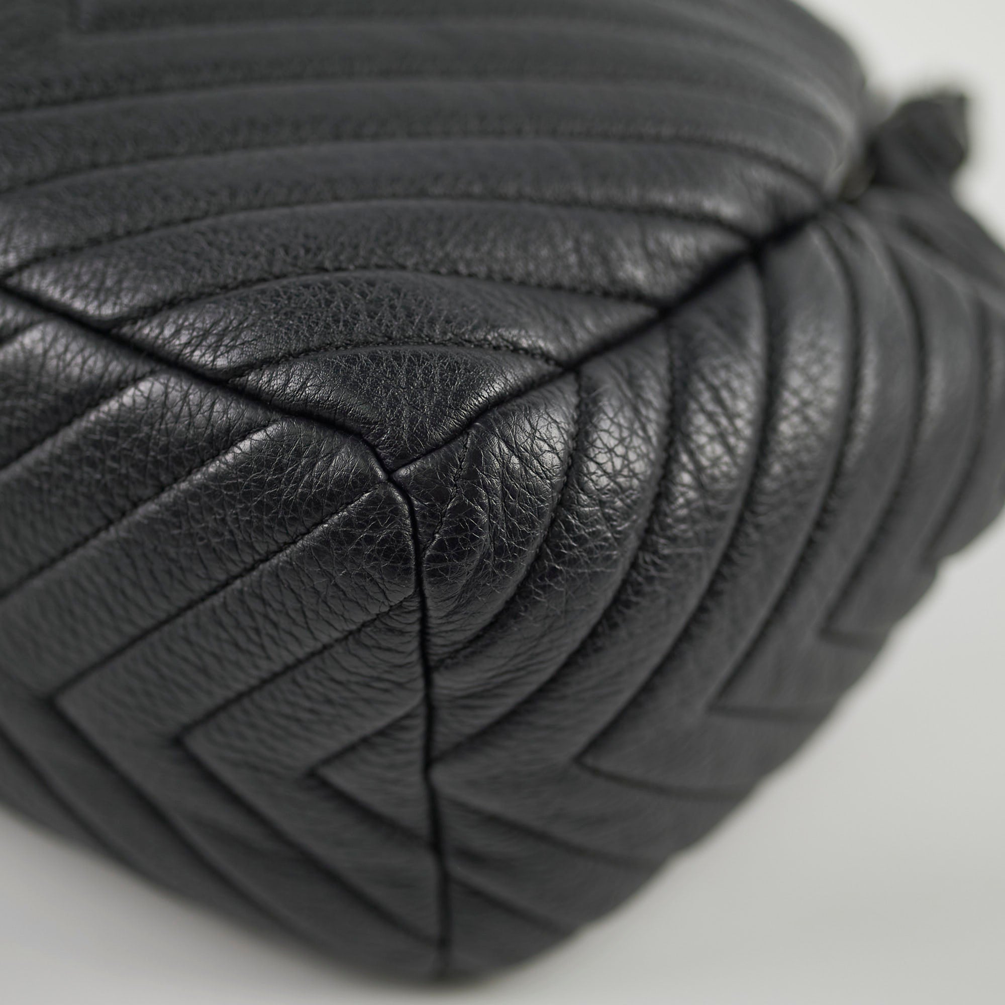 Chanel Black Quilted Leather Bucket Bag 2023 Collection - Luxury Designer Handbag for Women, Perfect for Everyday Use & Special Occasions